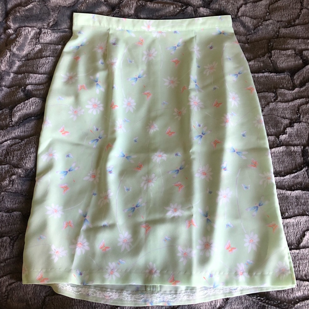 Christopher & Banks printed skirt